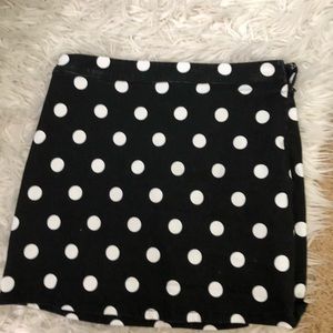 Polka dot skirt